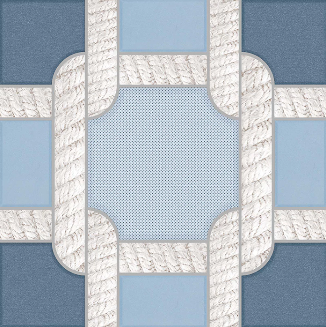 HARMONI 25X25 ROPE LIGHT BLUE